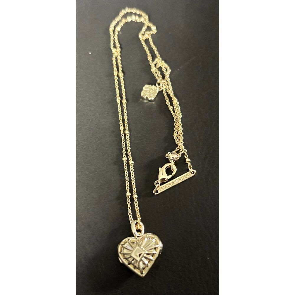 Kendra Scott 18K Vermeil Locket Necklace